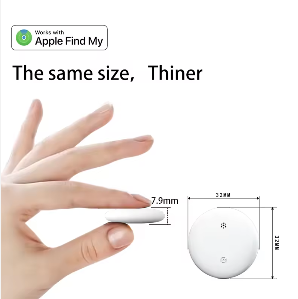 GPS Smart Tracker für Hunde mit AirTag - Find My - Pink